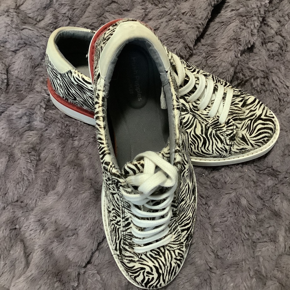Hush Puppies Women’s Size 8 Sabine Calf Hair Sneakers